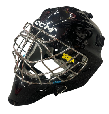 BRANKÁŘSKÁ MASKA CCM AXIS F5 JR BLACK